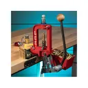 Lee Challenger Breech Lock Single Stage Reloading Press with Free Micrometer Breech Lock 3-Die Set 300 AAC Blackout - Lee