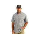 Nomad Men's Huntley Printed Short Sleeve Shirt Harbor Mist XL - Nomad