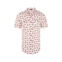 Drake Men's Life Short Sleeve Shirt Bright White Medium - Drake
