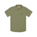 Burlebo Men's Performance Short Sleeve Shirt Sage Large - Burlebo