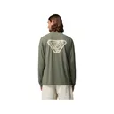Columbia Men's PFG Solar Stream II Graphic Long Sleeve Crew Neck Shirt Cypress Medium - Columbia