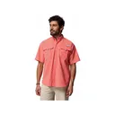 Columbia Men's Bahama II Short Sleeve Shirt Melonade Large - Columbia