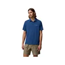 Columbia Men's PFG Solar Stream II Short Sleeve Polo Carbon Medium - Columbia