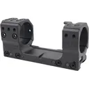 Spuhr ISMS-C 1-Piece Picatinny Scope Mount 20.6 MOA 34mm Rings Medium Flat-Top AR-15 Matte Black - Spuhr