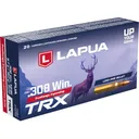 Lapua 308 Winchester Ammo 150 Grain Lapua TRX Polymer Tip Lead Free Box of 20 - Lapua