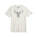 Sitka Gear Men's American Elk Short Sleeve Crew Neck T Shirt Ivory Large - Sitka Gear