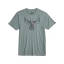 Sitka Gear Men's American Elk Short Sleeve Crew Neck T Shirt Surf Blue Large - Sitka Gear