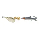 Mepps Comet Mino Inline Spinner 1 1/4" with Shad Mino Silver Blade 1/9 oz - Mepps