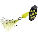 Panther Martin Flash-A-Bou Go-Glo Inline Spinner Black & Chartreuse 1/16 oz - Panther Martin