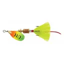 Mepps Aglia Dressed Inline Spinner 1/8oz Yellow Tail Hot Firetiger Blade - Mepps