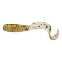 Mister Twister Teenie Curly Tail 2" Grub Pumpkin Pepper 20PK - Mister Twister