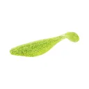 Mister Twister Sassy Shad 3" Swimbait Chartreuse/Silver Flake 10PK - Mister Twister