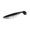 Mister Twister Sassy Shad 3" Swimbait Silver Flake/Black Back 10PK - Mister Twister
