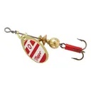 Mepps Aglia Plain Inline Spinner Gold/Red/White 1/12 oz - Mepps