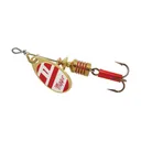 Mepps Aglia Plain Inline Spinner Gold/Red/White 1/8 oz - Mepps
