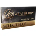 Weatherby Select Plus 25 Weatherby RPM Ammo 107 Grain Hammer Custom Solid Hollow Point Lead Free Box of 20 - Weatherby