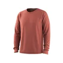 Smartwool Men's Active Ultralite Long Sleeve Crew Neck Shirt Burnt Sienna Medium - Smartwool