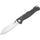 Boker Knives Atlas TS Pocket Knife 2.68" Drop Point D2 Satin Blade Stainless Steel Handle Black - Boker Knives