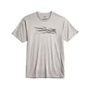Sitka Gear Men's Wild Icon Short Sleeve Crew Neck T Shirt Ivory Medium - Sitka Gear