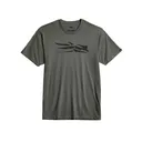 Sitka Gear Men's Wild Icon Short Sleeve Crew Neck T Shirt Cypress Green Large - Sitka Gear