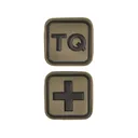 High Speed Gear Medical Patch Combo TQ and Plus Sign PVC 1.25" x 1.25" Olive Drab - High Speed Gear