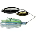 Picasso Inviz-R-Wire Double Willow Spinnerbait 3/4oz Big Sexy Gold/Nickel - Picasso