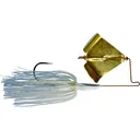 Picasso Rusty Squeaker Buzzbait 3/8oz White Pearl Hologram Gold - Picasso