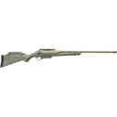 Ruger American Predator Gen II Bolt Action Rifle 22 Creedmoor 22" Fluted Burnt Bronze Threaded Barrel Burnt Bronze Frame Green Splatter Field Stock - Ruger