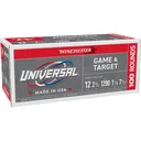 Winchester Universal Light Target 12 Gauge Ammo 2-3/4" #7-1/2 Lead Shot 1-1/8 oz Case of 200 (2 Boxes of 100) - Winchester Ammunition