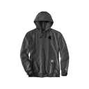 Carhartt Men's Force Relaxed Fit Lightweight Logo Hoodie Carbon Heather XL - Carhartt