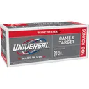 Winchester Universal 20 Gauge Ammo 2-3/4" #8 Lead Shot 7/8 oz Box of 100 - Winchester