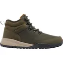 Columbia Men's Fairbanks Mid Waterproof Hiking Boots Suede/Textile Deep Olive/Desert Sun 9 D - Columbia
