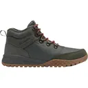 Columbia Men's Fairbanks Mid Waterproof Hiking Boots Suede/Textile Gravel/Dark Moss 11.5 D - Columbia