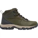 Columbia Men's Newton Ridge Plus II Waterproof Hiking Boots Leather Deep Olive/Desert Sun 10 D - Columbia