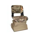 Beavertail Stealth 1200 Boat Seat Polymer Marsh Brown - Beavertail