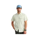 Huk Men's Icon Short Sleeve Shirt Pale Algae Large - Huk