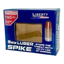 Liberty Ammunition Spike 9mm Luger Ammo 55 Grain Solid Hollow Point Lead Free Box of 20 - Liberty Ammunition