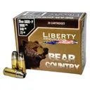Liberty Ammunition Bear Country 9mm Luger +P Ammo 72 Grain Solid Hollow Point Lead Free Box of 20 - Liberty Ammunition