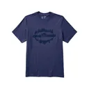 5.11 Men's Uando Globe Short Sleeve Crew Neck T Shirt Blueblood Large - 5.11