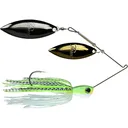 Picasso Titanium HP Double Willow Spinnerbait 3/4oz Chartreuse Gizzard Shad Gold/Nickel - Picasso