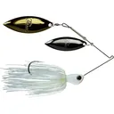Picasso Titanium HP Double Willow Spinnerbait 3/8oz White Pearl Nickel/Gold - Picasso