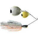 Picasso Titanium HP Double Colorado Spinnerbait 3/8oz White Shad Gold/Nickel - Picasso