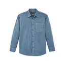 Filson Men's Twill Long Sleeve Shirt Orion Blue 2XL - Filson