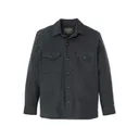 Filson Men's Field Shirt Jacket Washed Faded Black Large - Filson