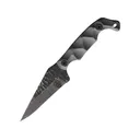 Stroup Knives Bravo 5 Fixed Blade Knife 3.5" Clip Point 1095 Forged Blade G-10 Handle Gray - Stroup Knives