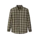 Filson Men's Madras Long Sleeve Shirt Olive/Gravel Plaid Large - Filson