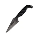 Stroup Knives Bravo 5 Fixed Blade Knife 3.5" Clip Point 1095 Forged Blade G-10 Handle Black - Stroup Knives