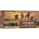 Federal Premium Henry Cattleman Edition HammerDown 30-30 Winchester Ammo 150 Grain Bonded Jacketed Soft Point Box of 20 - Federal Ammo