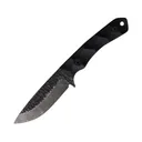 Stroup Knives GP2 Fixed Blade Knife 3.75" Drop Point 1095 Forged Blade G-10 Handle Black - Stroup Knives