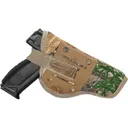 Alaska Guide Creations Bino Harness Holster Ambidextrous Full Size Semi Auto, Short Barrel Revolvers Realtree Edge - Alaska Guide Creations